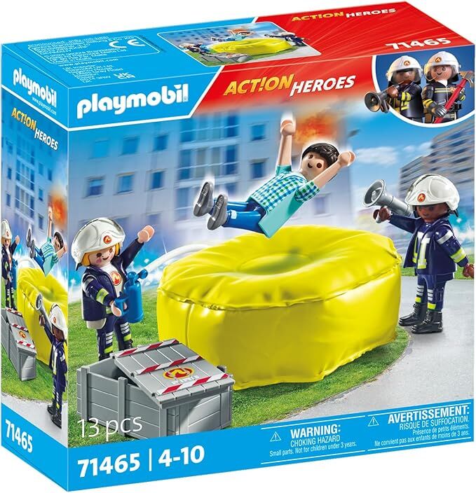 Playmobil Action Heroes - Firefighter with Air Pillow