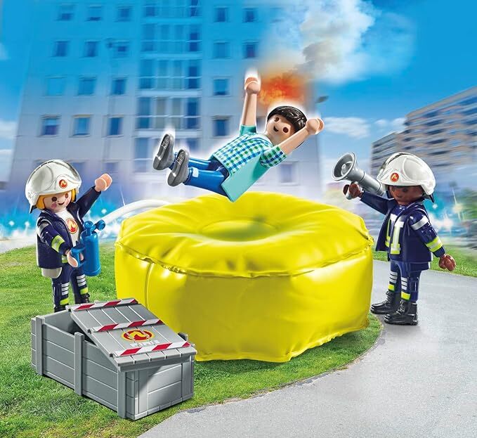 Playmobil Action Heroes - Firefighter with Air Pillow
