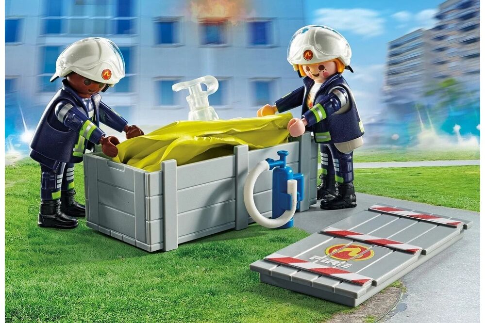 Playmobil Action Heroes - Firefighter with Air Pillow