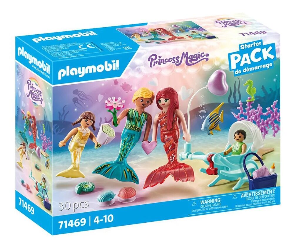 Playmobil Princess Magic - Loving Mermaid Family