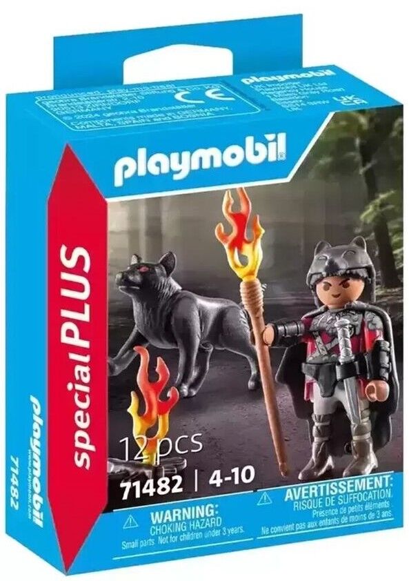 Playmobil Special Plus - Warrior with Wolf