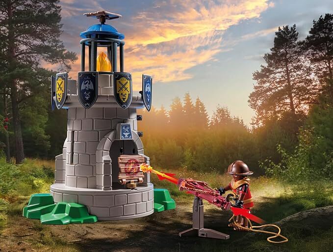 Playmobil Novelmore - Knight's Tower with Smith and Dragon