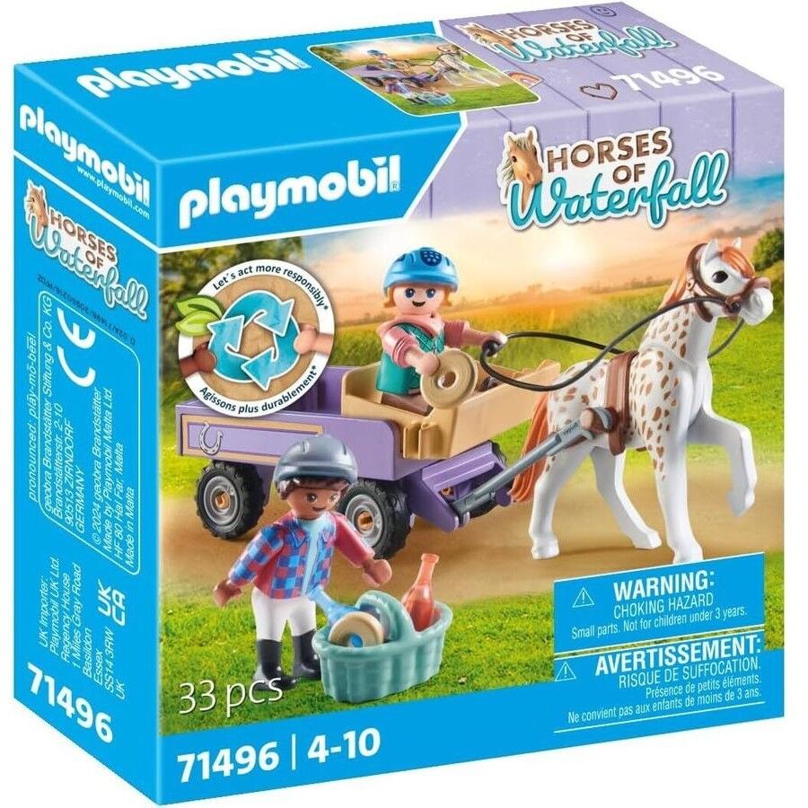 Playmobil Horses of Waterfall - Pony Carriage