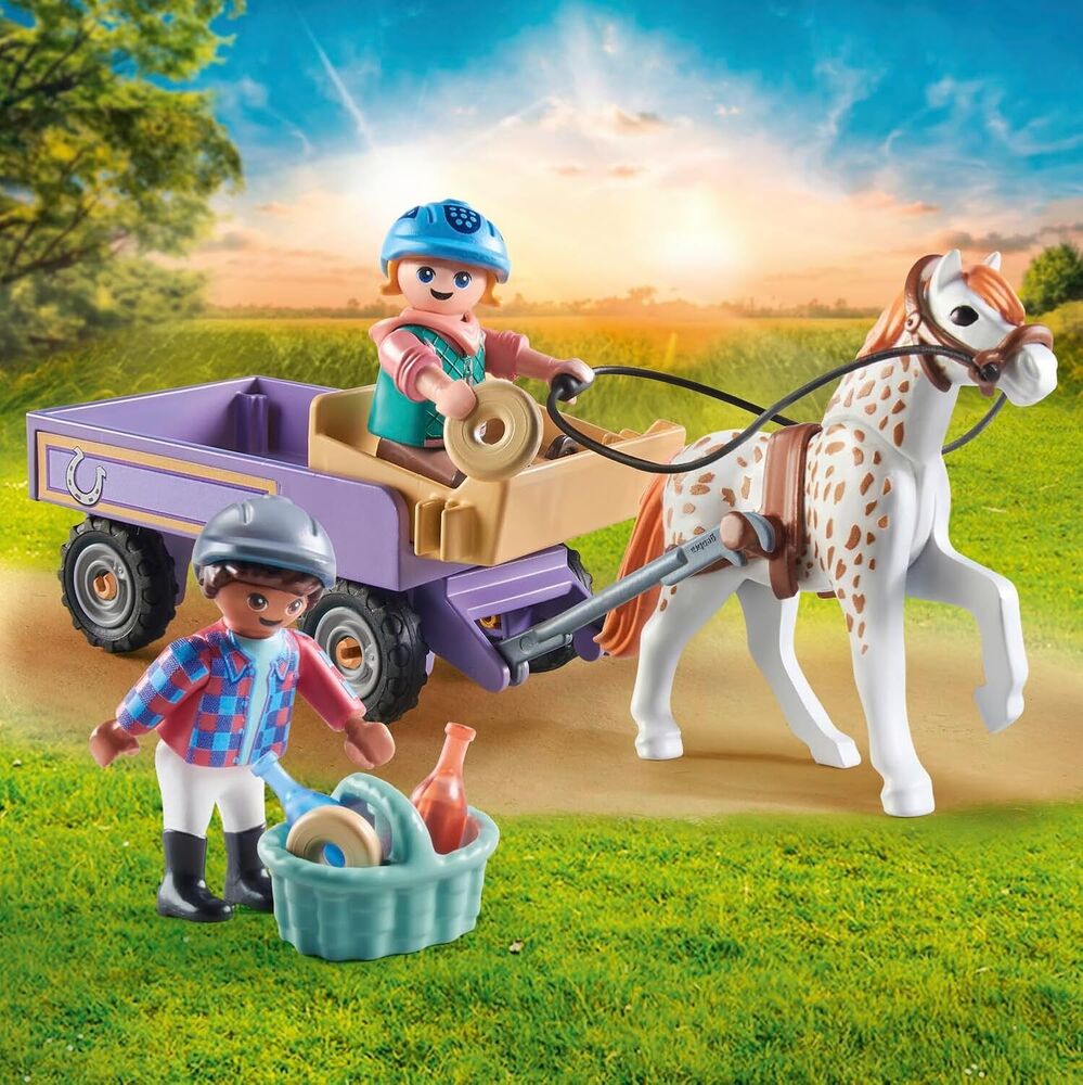 Playmobil Horses of Waterfall - Pony Carriage