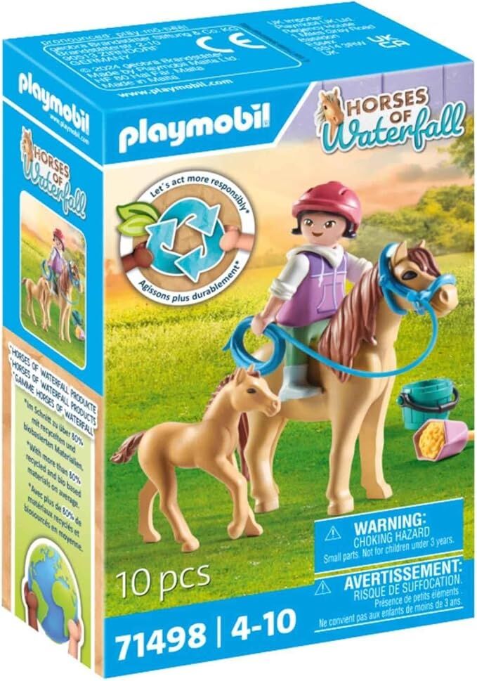 Playmobil Horses of Waterfall - Child with Pony and Foal
