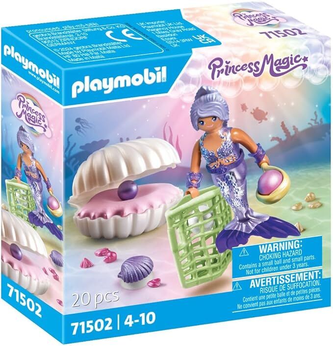 Playmobil Princess Magic - Mermaid with Pearl Seashell