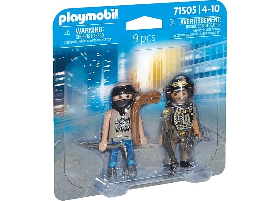Playmobil Action Heroes - DuoPack: SWAT & Bandit