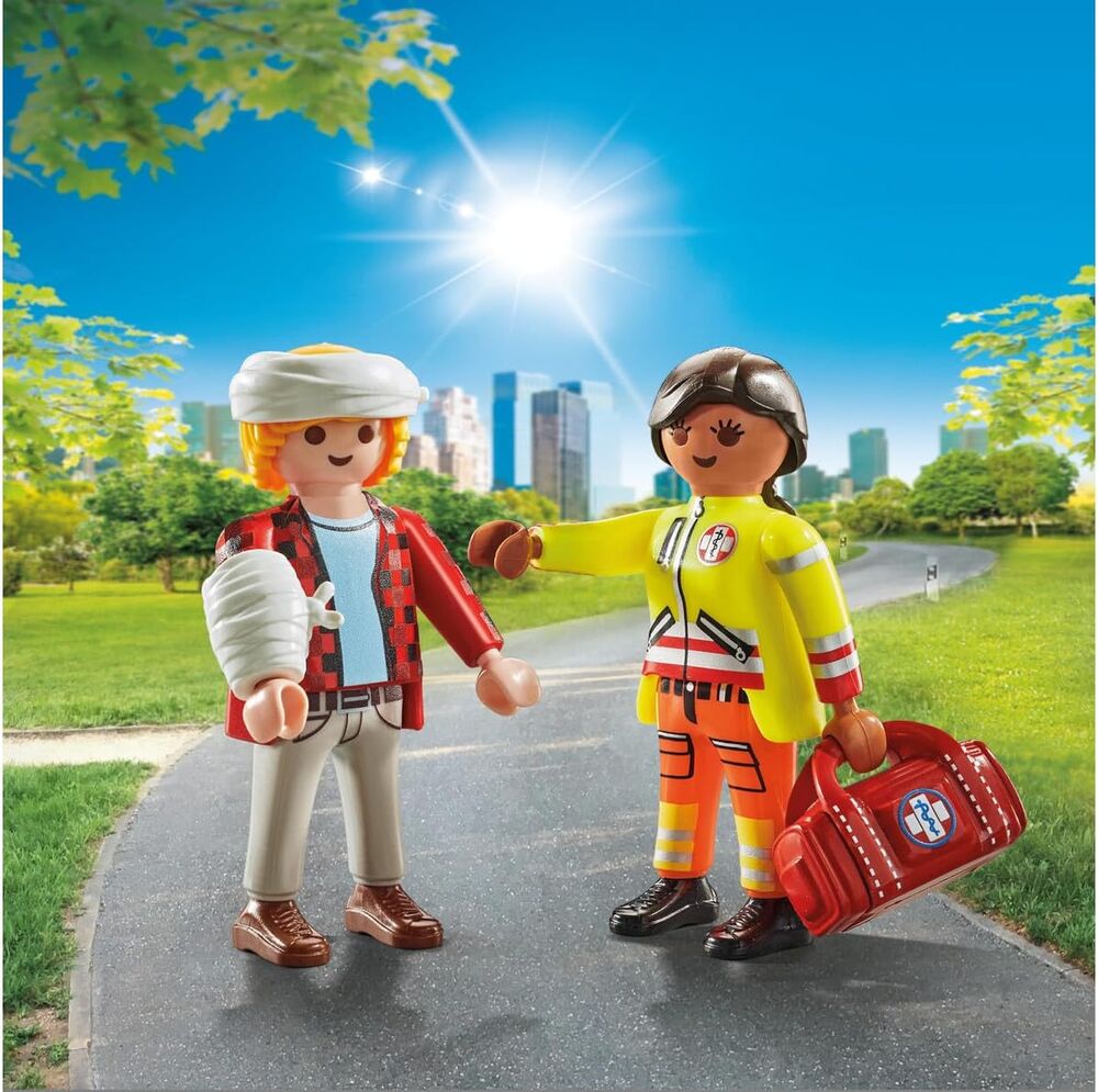 Playmobil My Life - DuoPack: Paramedic with Patient
