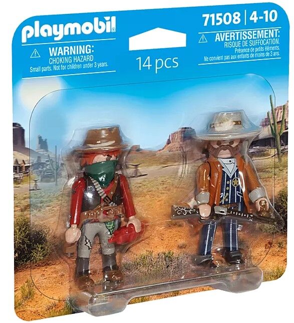Playmobil Western - DuoPack: Bandit and Sheriff