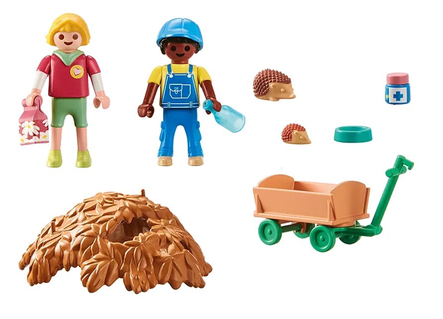 Playmobil My Life - Care of the Hedgehog Family