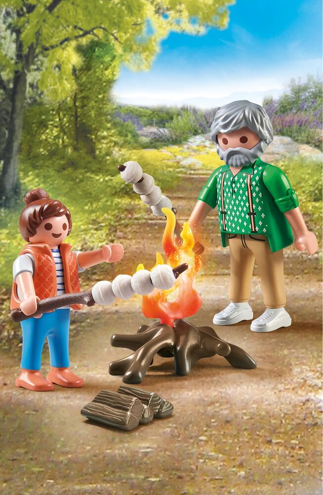 Playmobil My Life - Campfire with Marshmallows