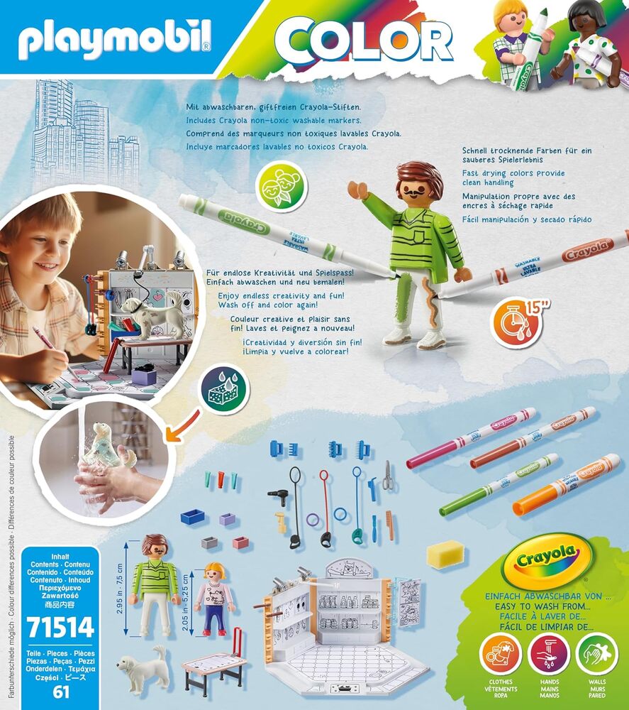 Playmobil Color - Dog Salon