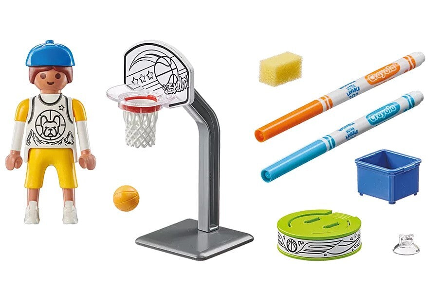Playmobil Color - Skater Basketball Player