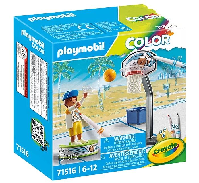 Playmobil Color - Skater Basketball Player