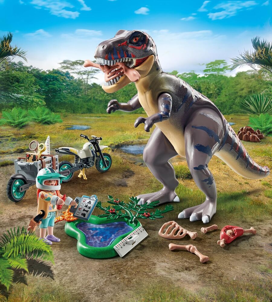 Playmobil Dinos - T-Rex Trace Path