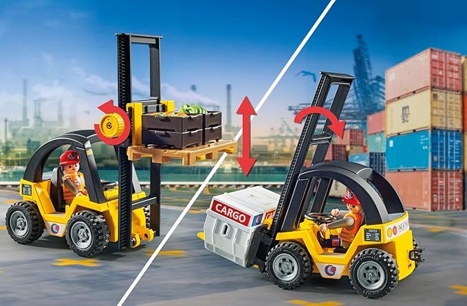 Playmobil My Life - Forklift Truck with Cargo