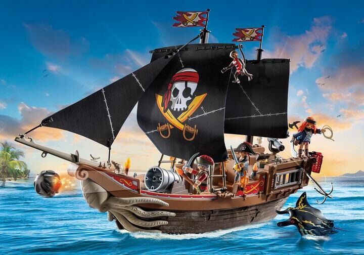 Playmobil Pirates - Large Pirate Ship
