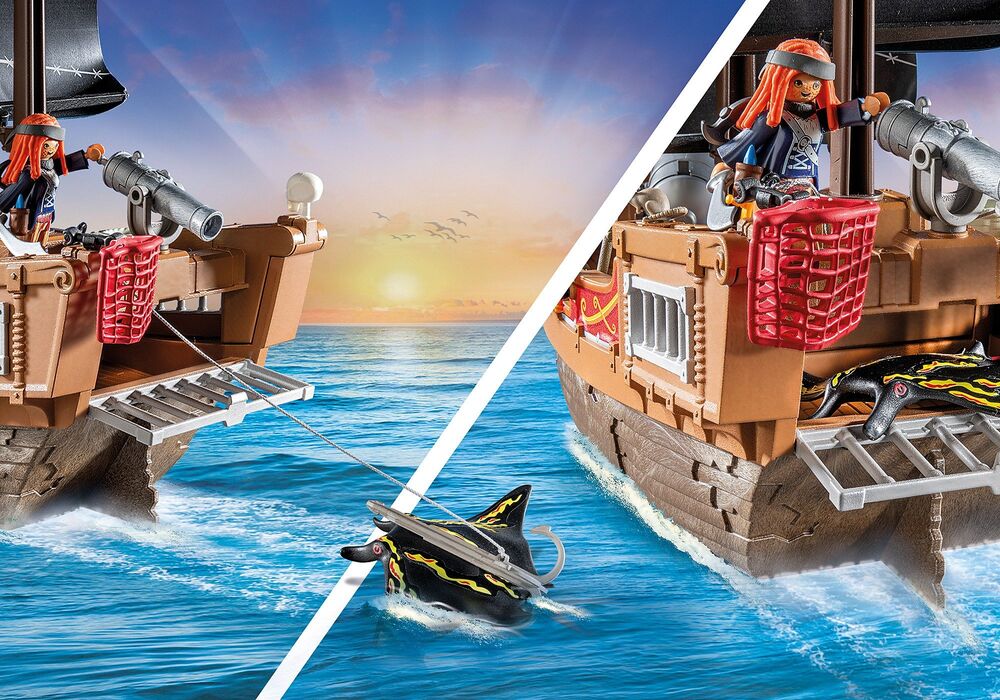 Playmobil Pirates - Large Pirate Ship