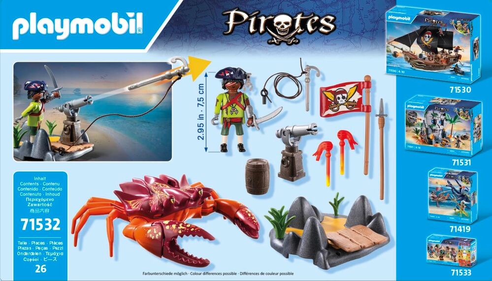 Playmobil Pirates - Battle Against the Giant Crab
