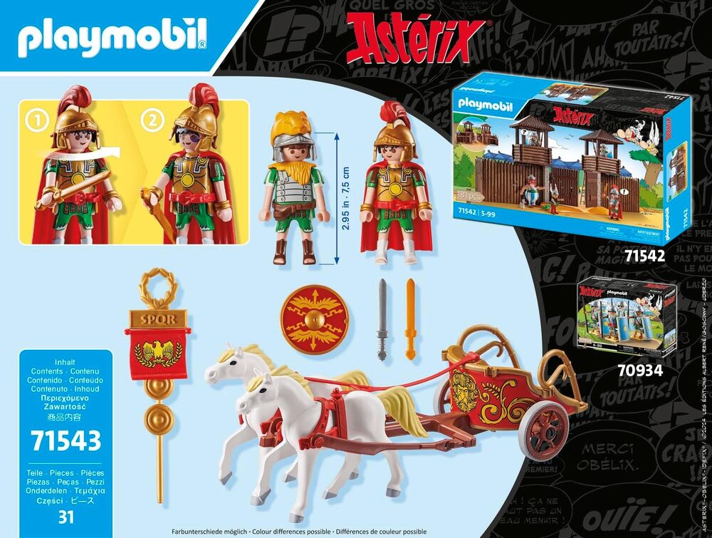 Playmobil Asterix - Roman Chariot