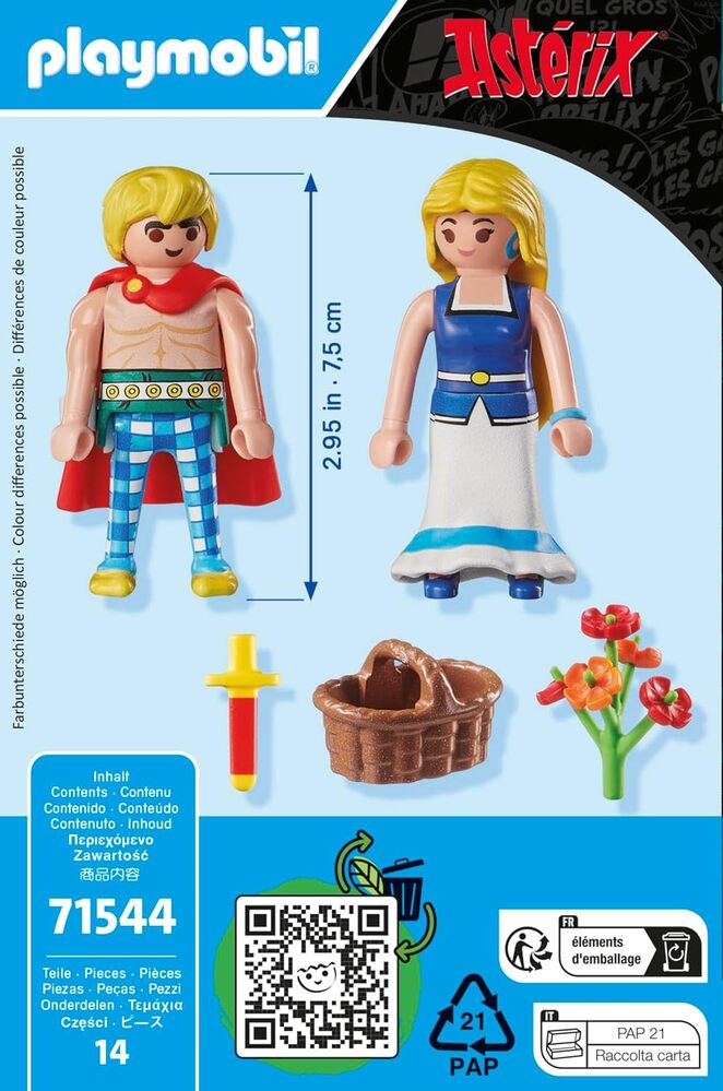 Playmobil Asterix - Tragicomix and Panacea