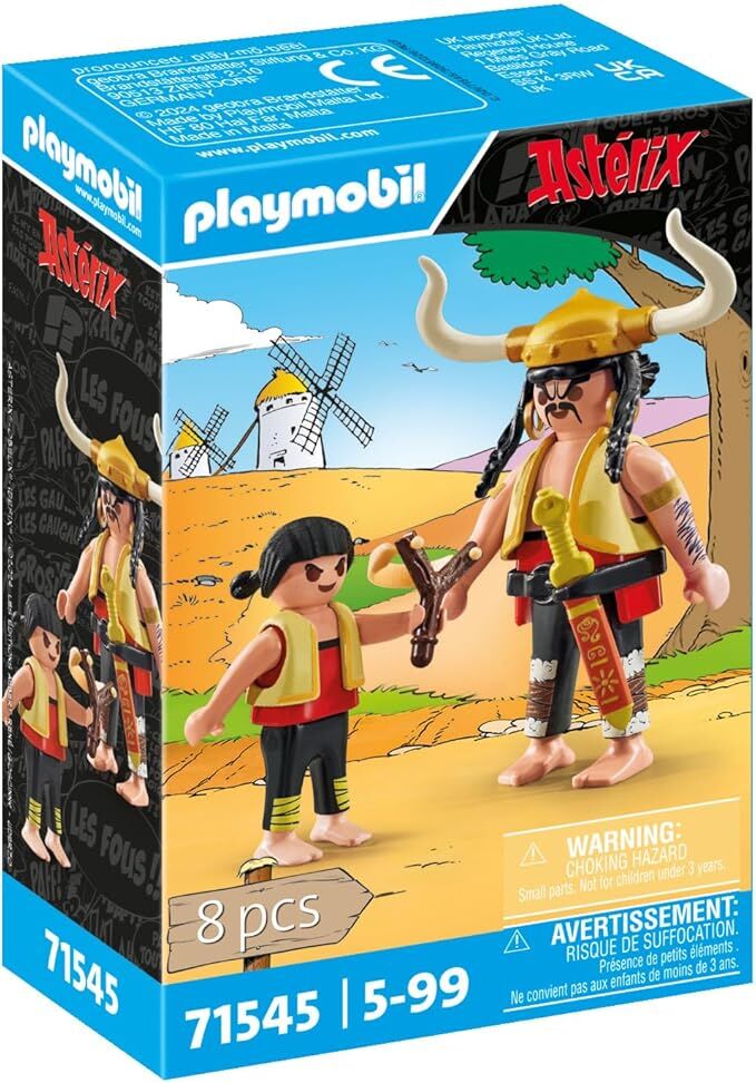 Playmobil Asterix - Huevos y Bacon and Pepe