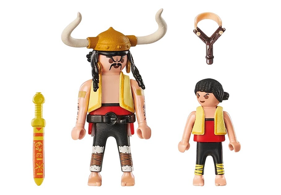 Playmobil Asterix - Huevos y Bacon and Pepe