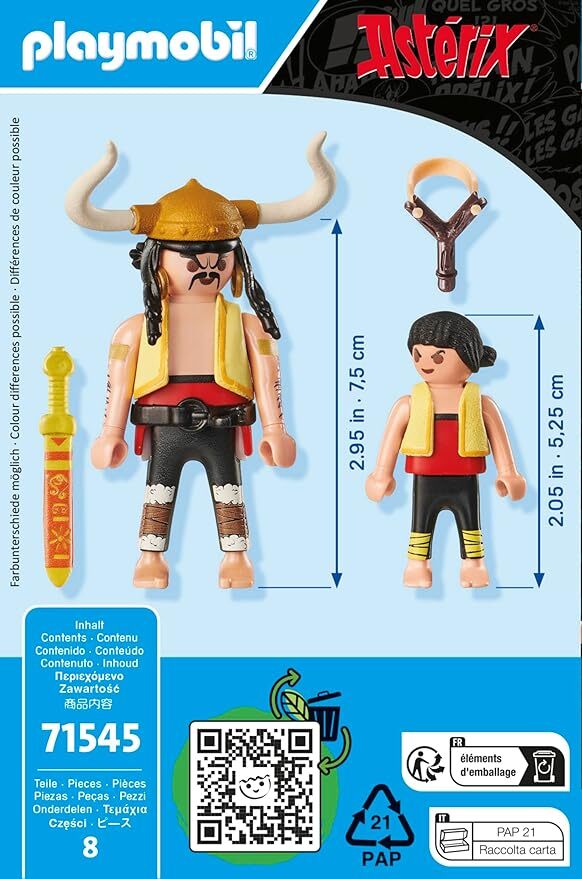 Playmobil Asterix - Huevos y Bacon and Pepe