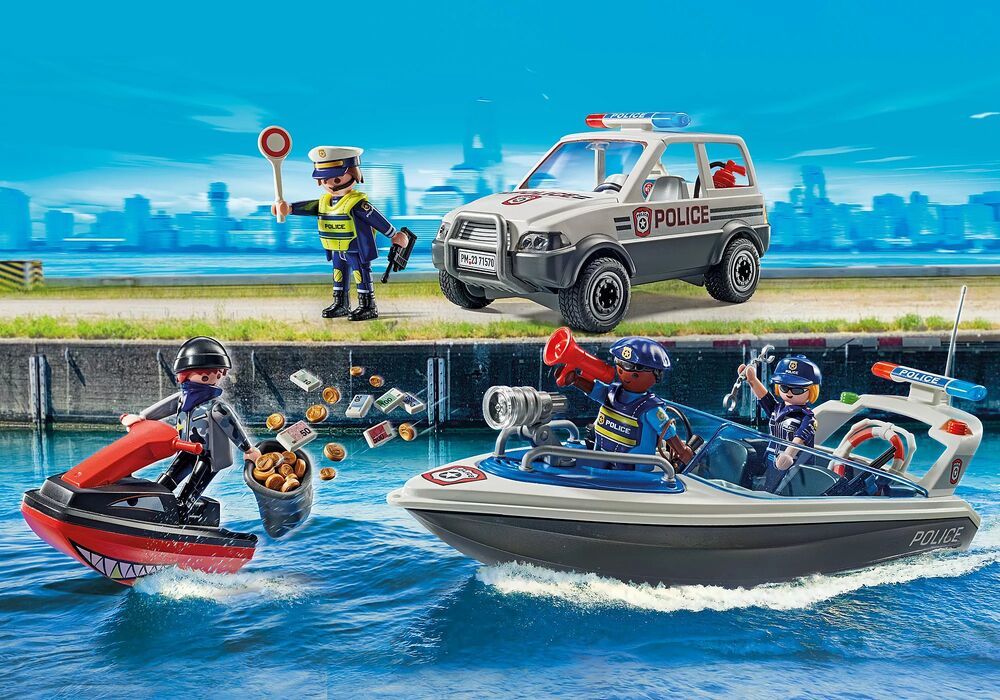 Playmobil City Action - Police Pursuit on the Water