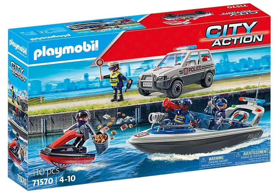 Playmobil City Action - Police Pursuit on the Water