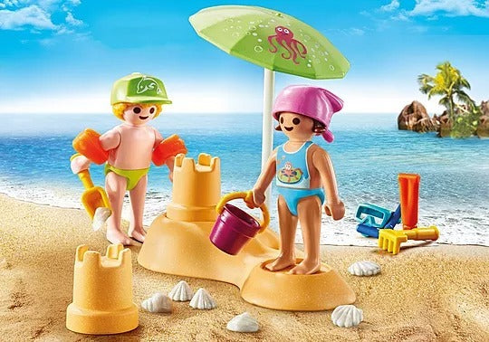 Playmobil Special Plus - Kids with Sand Castle