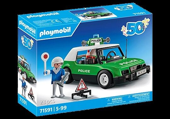 Playmobil 50th Anniversary - Classic Police Car