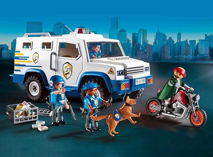 Playmobil Action Heroes - Police Money Transporter
