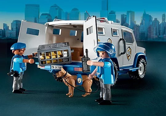 Playmobil Action Heroes - Police Money Transporter