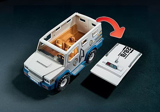 Playmobil Action Heroes - Police Money Transporter