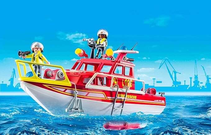 Playmobil Action Heroes - Fire Rescue Boat