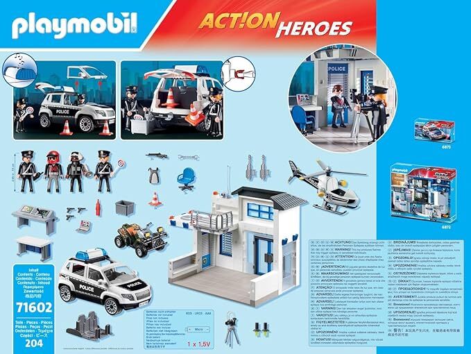 Playmobil Action Heroes - Police Station