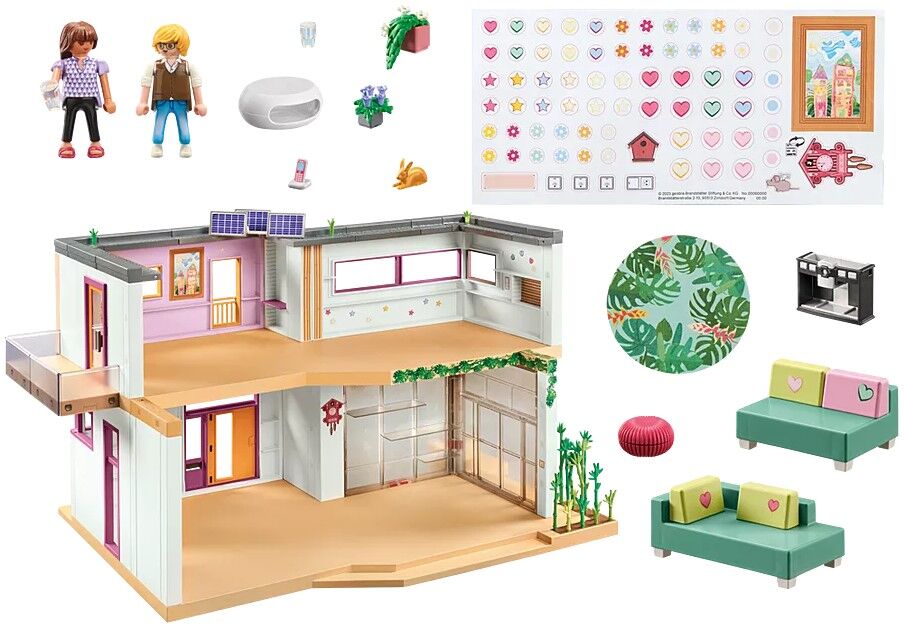 Playmobil My Life - Living House with Winter Garden