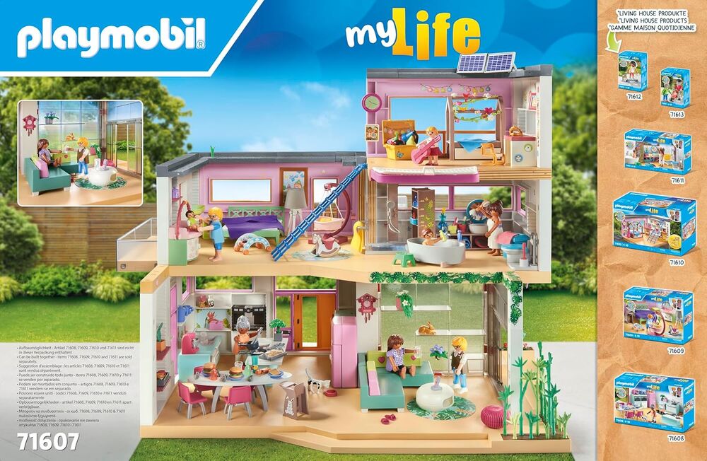 Playmobil My Life - Living House with Winter Garden