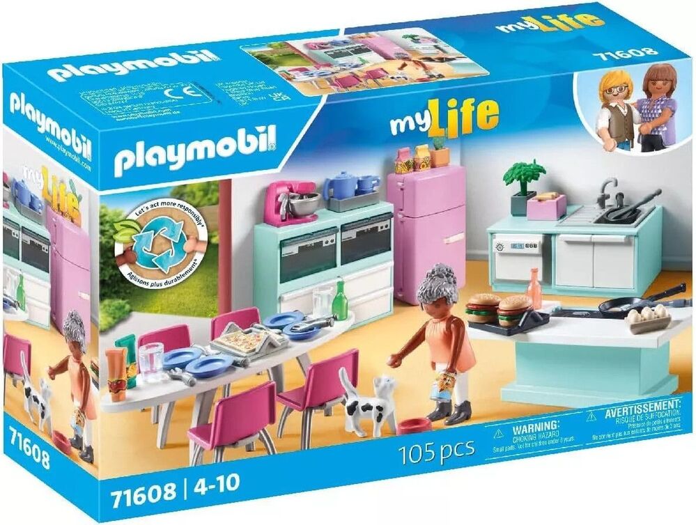 Playmobil My Life - Kitchen with Dining Place