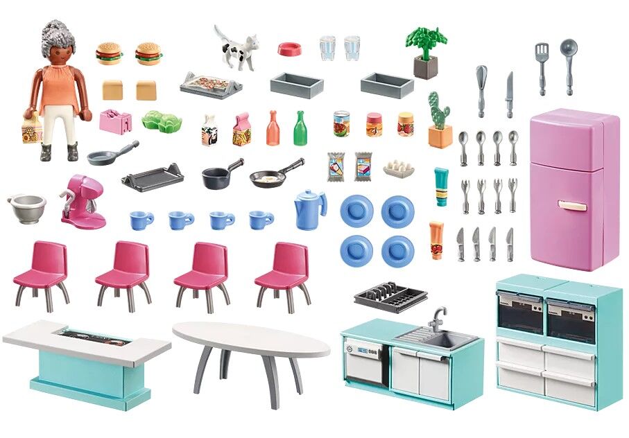 Playmobil My Life - Kitchen with Dining Place
