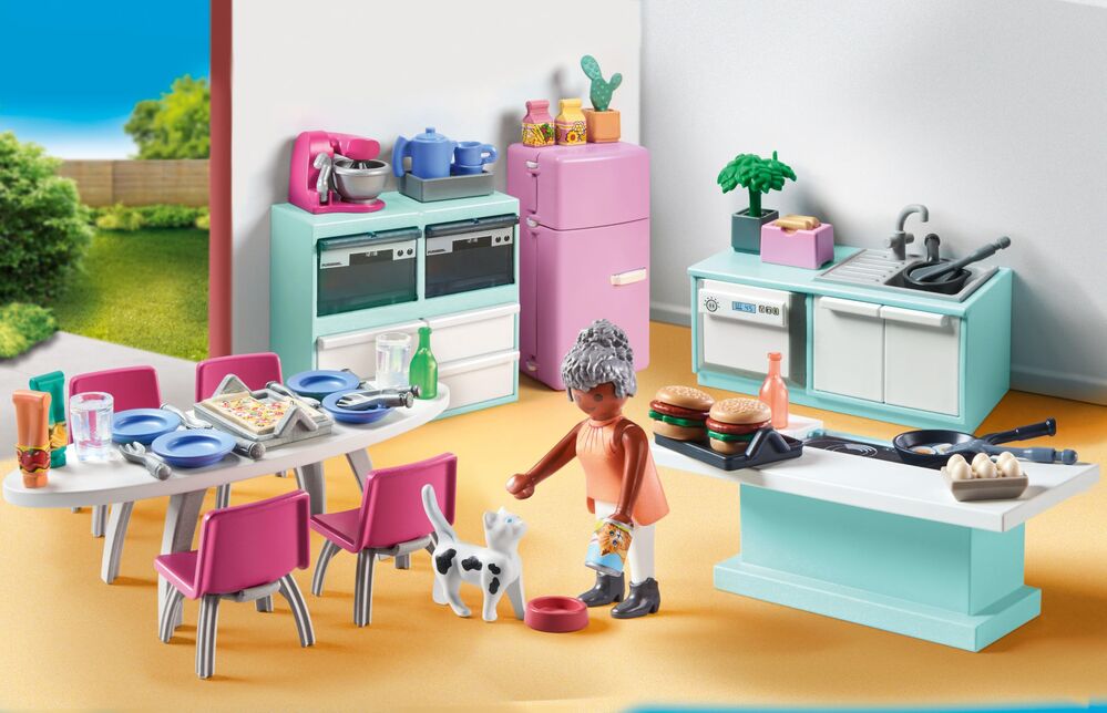 Playmobil My Life - Kitchen with Dining Place