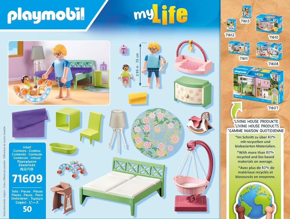 Playmobil My Life - Sleeping Room with Baby Play Corner