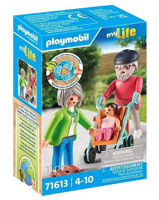 Playmobil My Life - Grandparents with Baby