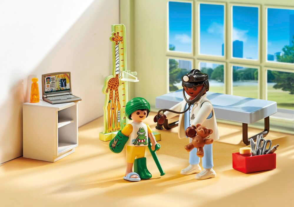 Playmobil Action Heroes - Pediatrician with Teddy Bear