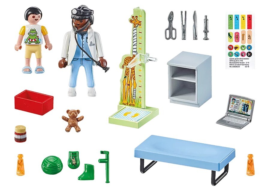 Playmobil Action Heroes - Pediatrician with Teddy Bear