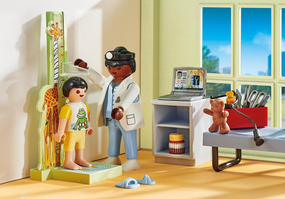 Playmobil Action Heroes - Pediatrician with Teddy Bear