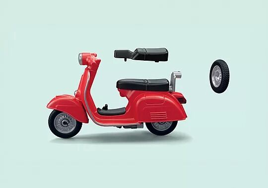 Playmobil Vespa - 60s Vespa Garage
