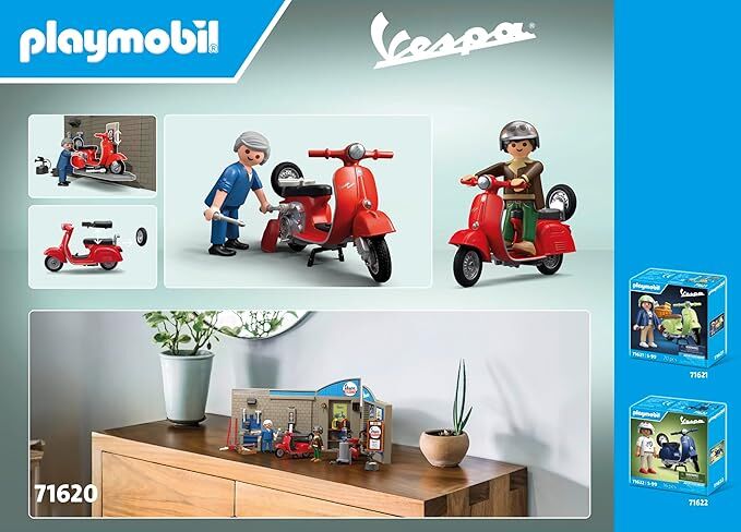 Playmobil Vespa - 60s Vespa Garage