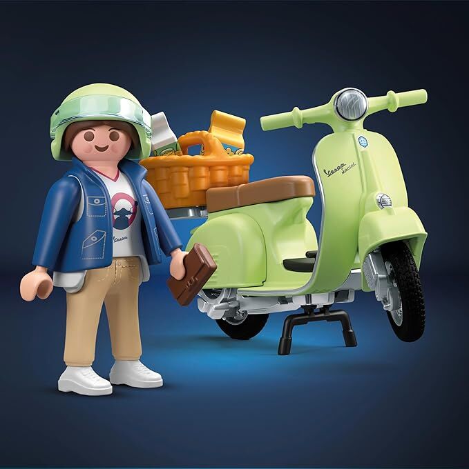 Playmobil Vespa - 1969 Vespa 150 Sprint Veloce Light Green
